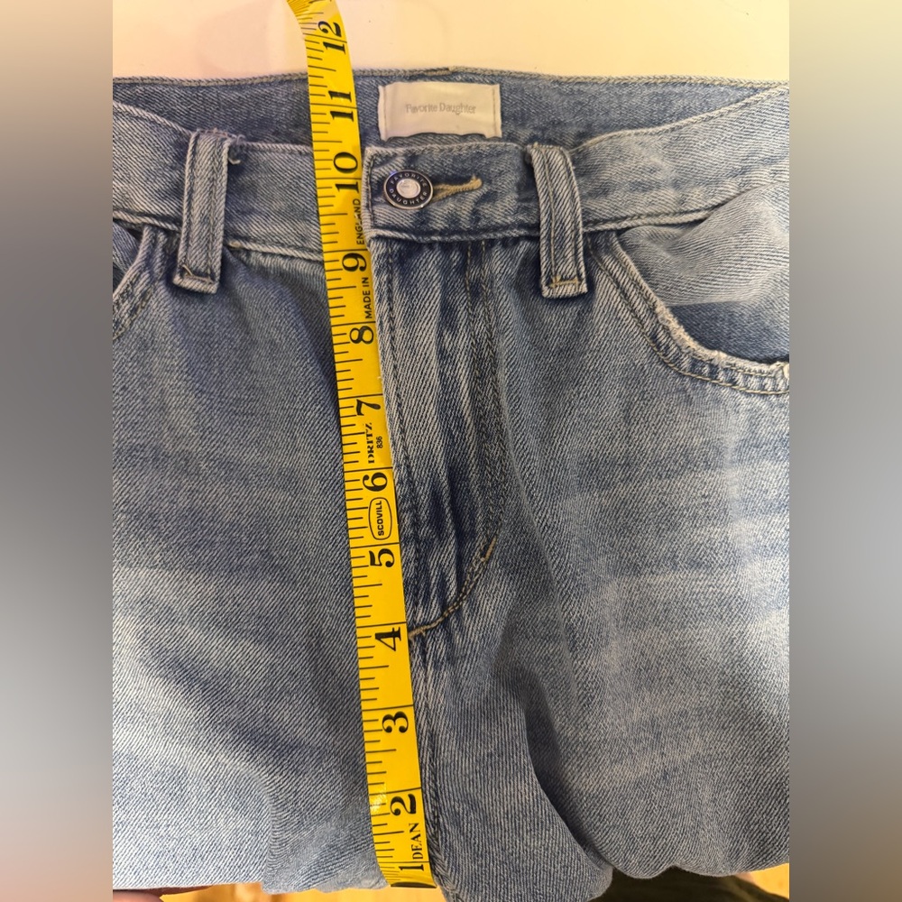 Favorite Daughter 100% Cotton Tommy Mid Rise Boyfriend Jeans - Picture 8 of 16